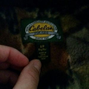 Boys soft fleece from Cabelas camo